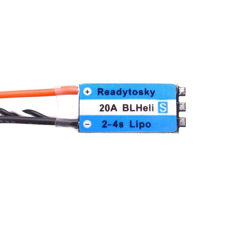Readytosky 20A 2 - 4S Mini BLHeli-S OPTO ESC for FPV Race RC Helicopter